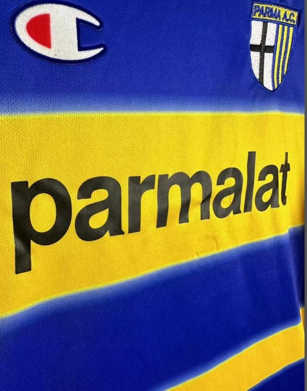 1999-2000  Retro Parma Calcio 1913  AC Home Long sleeves   jersey