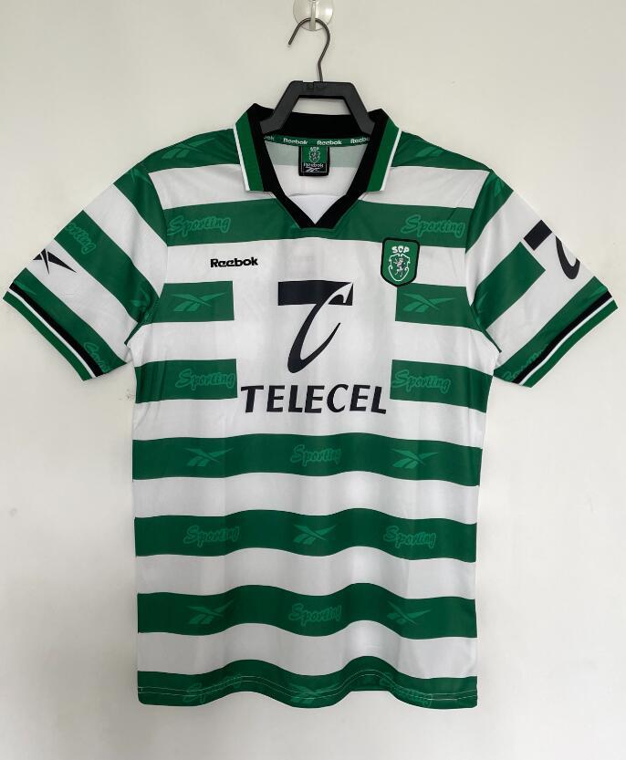 1999-2000  Retro  Sporting Lisbon   Home   jersey