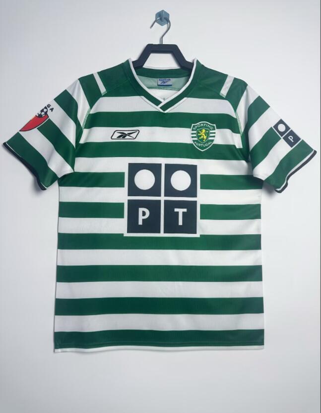 2003-2004  Retro  Sporting Lisbon   Home   jersey