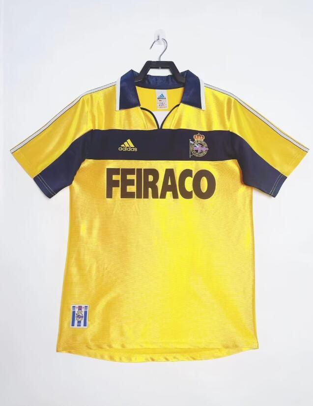 1999-2000   Retro   Deportivo La Coruna  /Depor /Deportivo   3RD   jersey