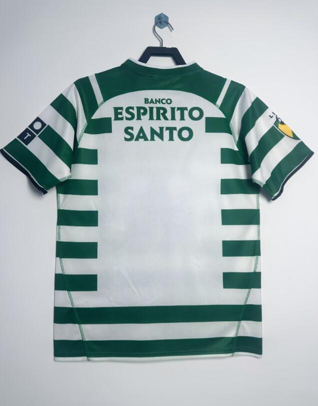 2003-2004  Retro  Sporting Lisbon   Home   jersey
