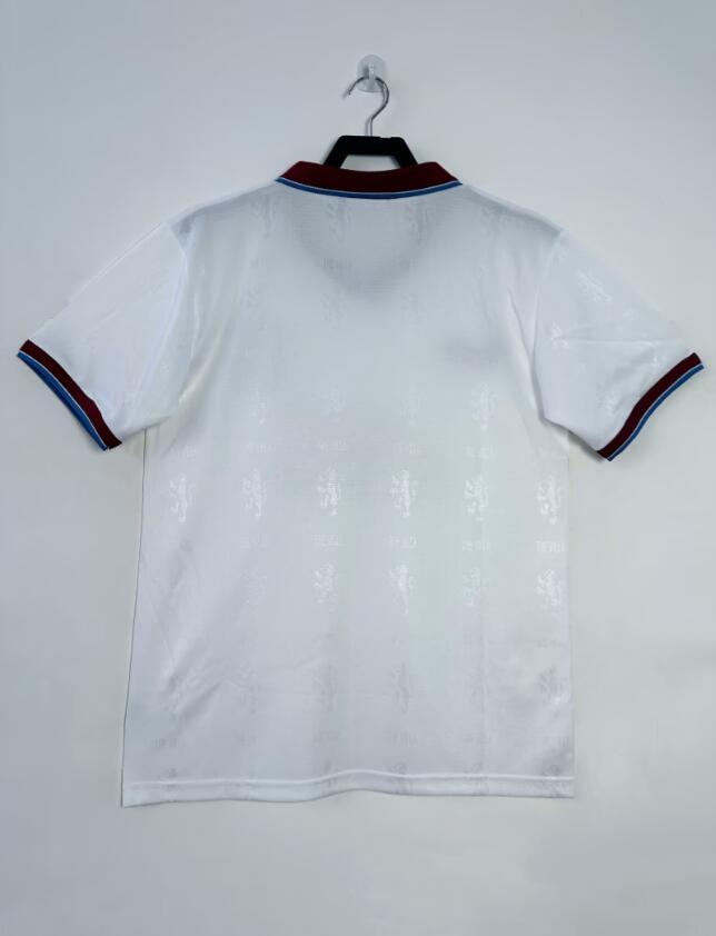 1995-1996 Retro  Aston Villa Football Club   Away  jersey