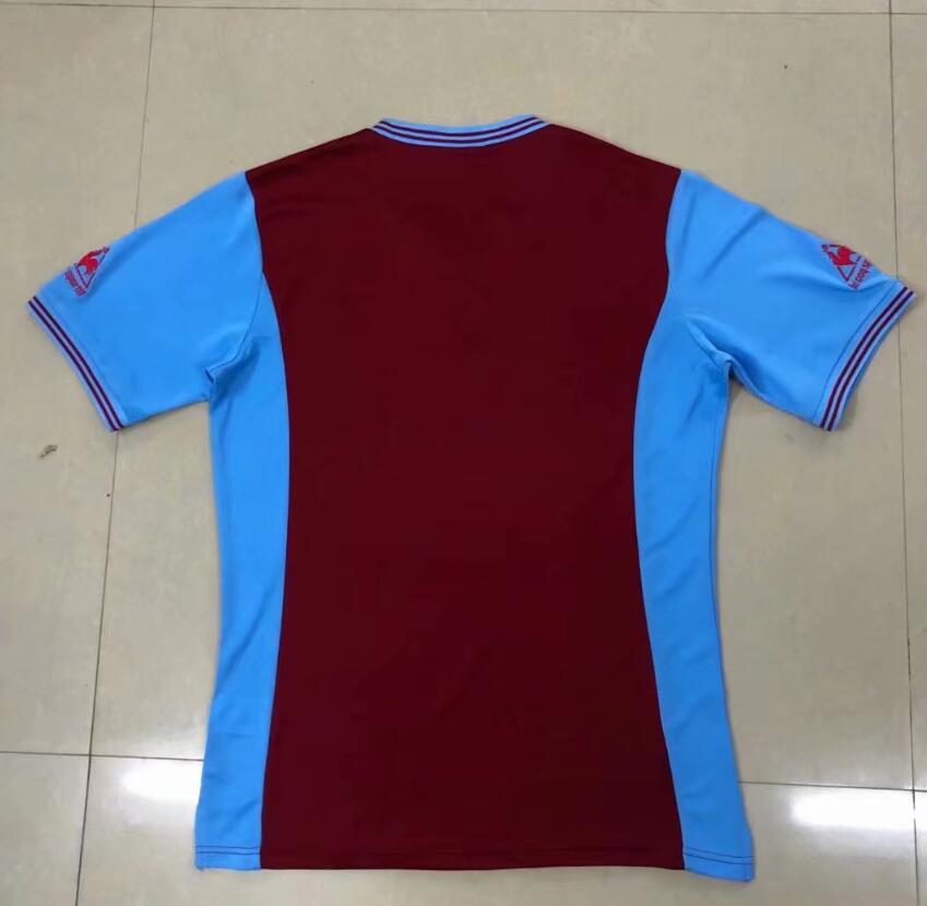 1981-1982   Retro  Aston Villa Football Club   Home  jersey