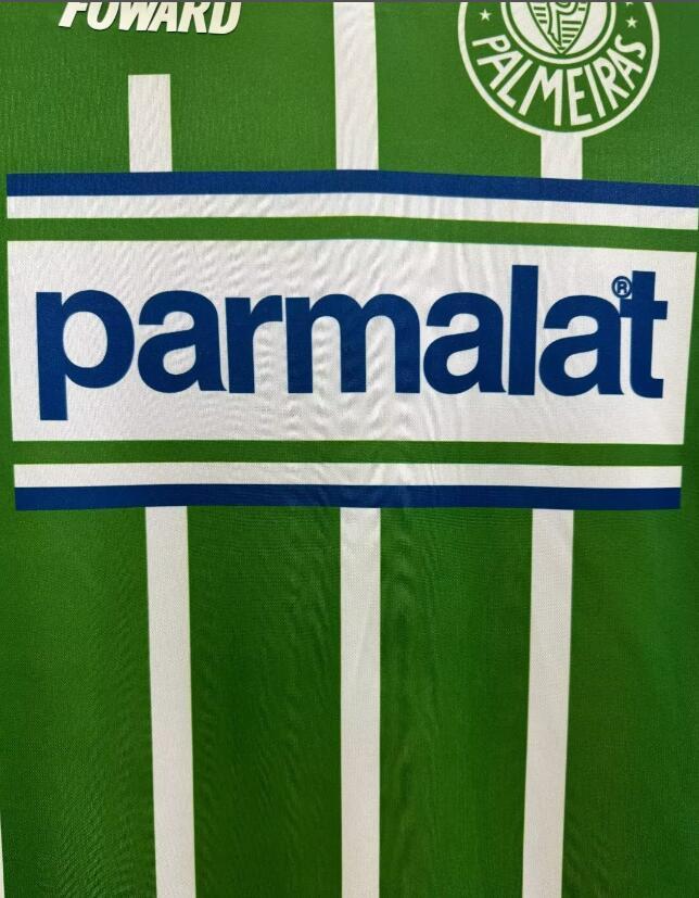 1992  Retro  Sociedade Esportiva Palmeiras  Home   jersey