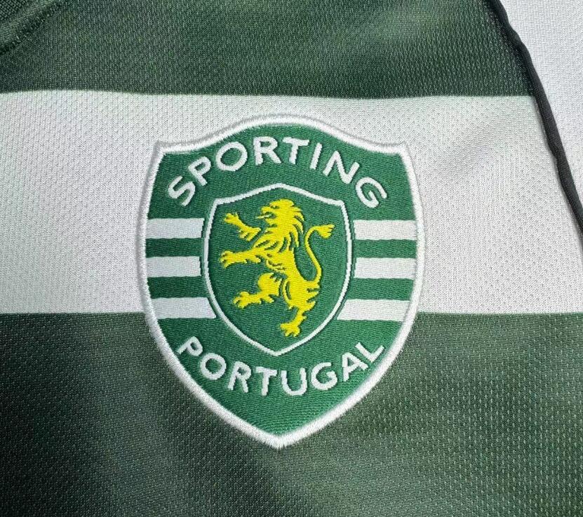 2001-2003  Retro  Sporting Lisbon   Home   jersey