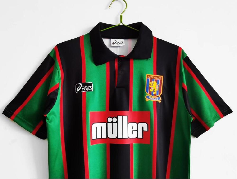 1993-1995  Retro  Aston Villa Football Club   Away  jersey