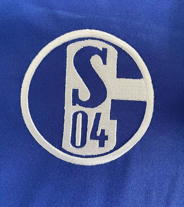 2010-2011  Retro FC Schalke 04  Home   jersey