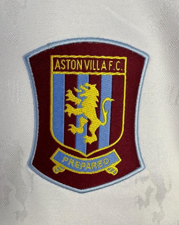 1995-1996 Retro  Aston Villa Football Club   Away  jersey