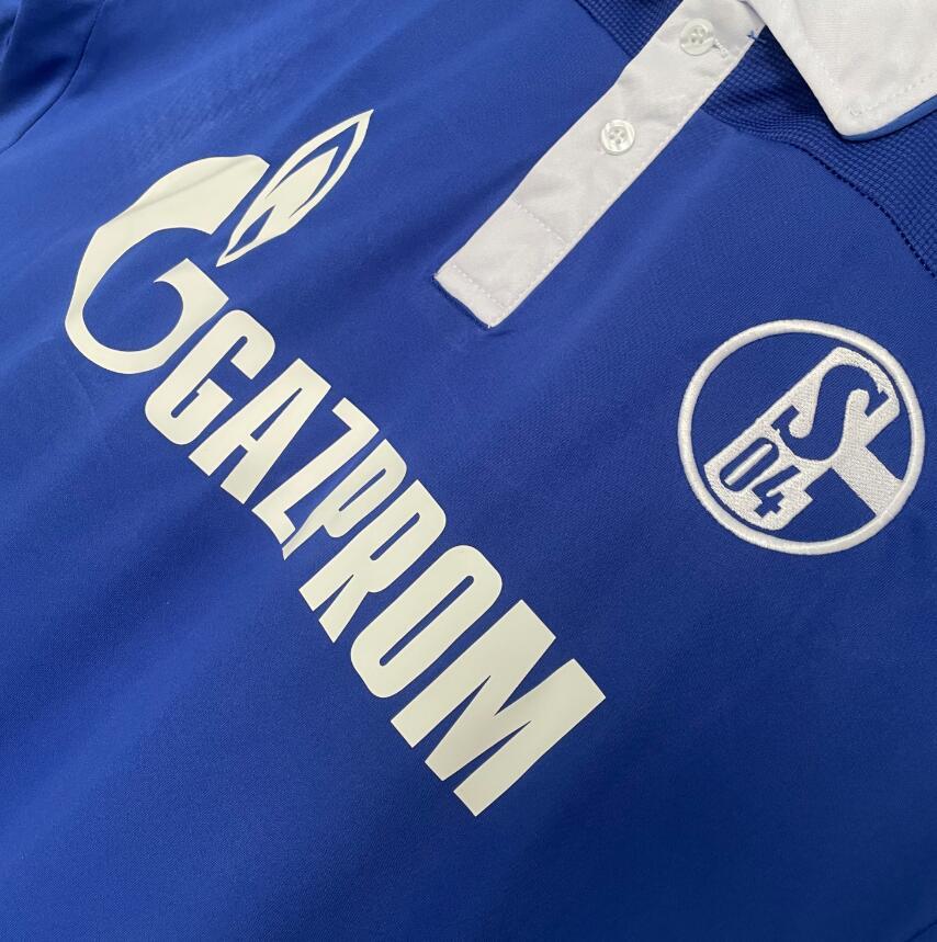 2010-2011  Retro FC Schalke 04  Home   jersey