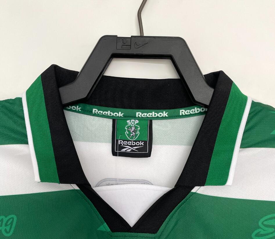 1999-2000  Retro  Sporting Lisbon   Home   jersey