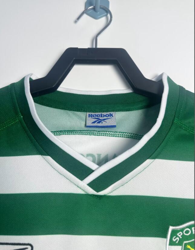 2003-2004  Retro  Sporting Lisbon   Home   jersey