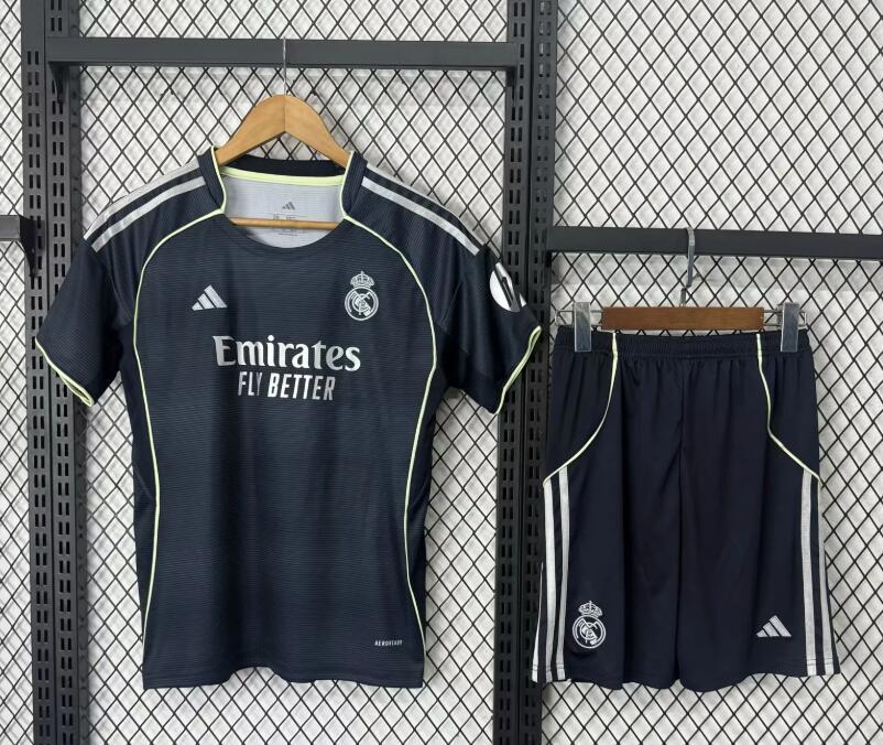 2025/26 Real Madrid  AWAY Kids kits