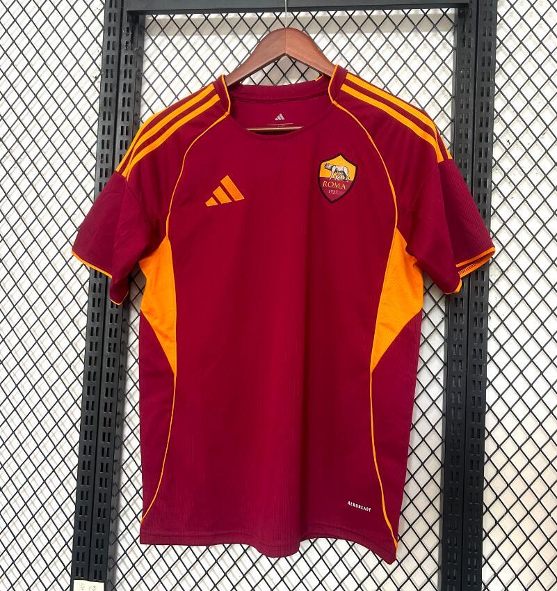 2025/26 AS  ROMA   Home  Fan Version Jersey