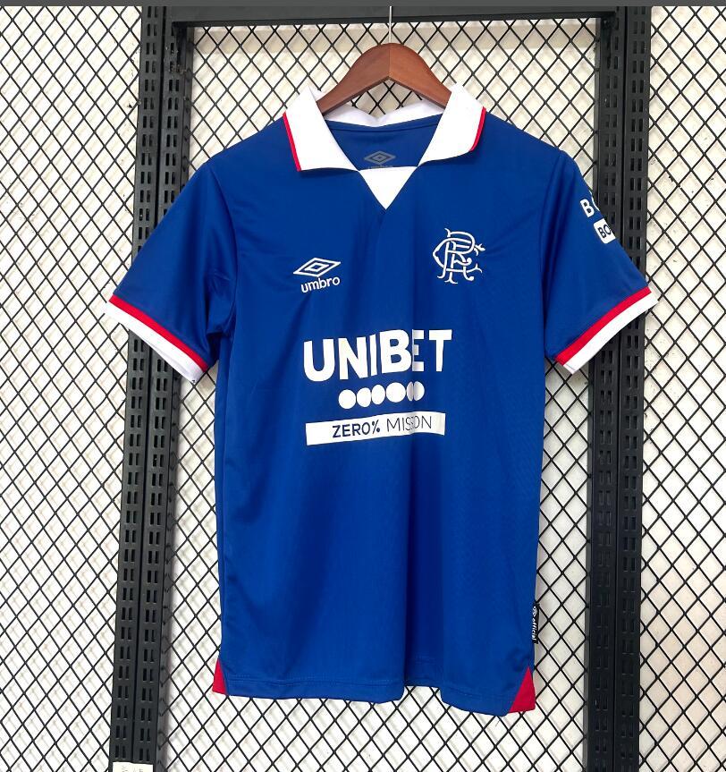 2025/26  Rangers  Home  Fan Version Jersey