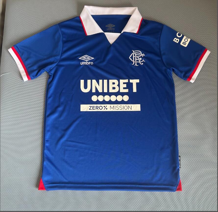 2025/26  Rangers  Home  Fan Version Jersey