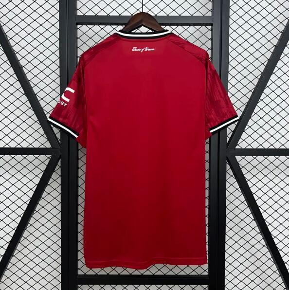 2025/26 Manchester United Home Jersey fan version
