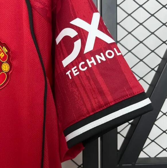 2025/26 Manchester United Home Jersey fan version