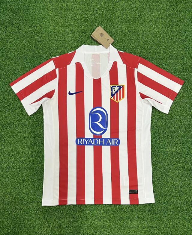 2025/26 Atletico Madrid Home   Fan Version Jersey