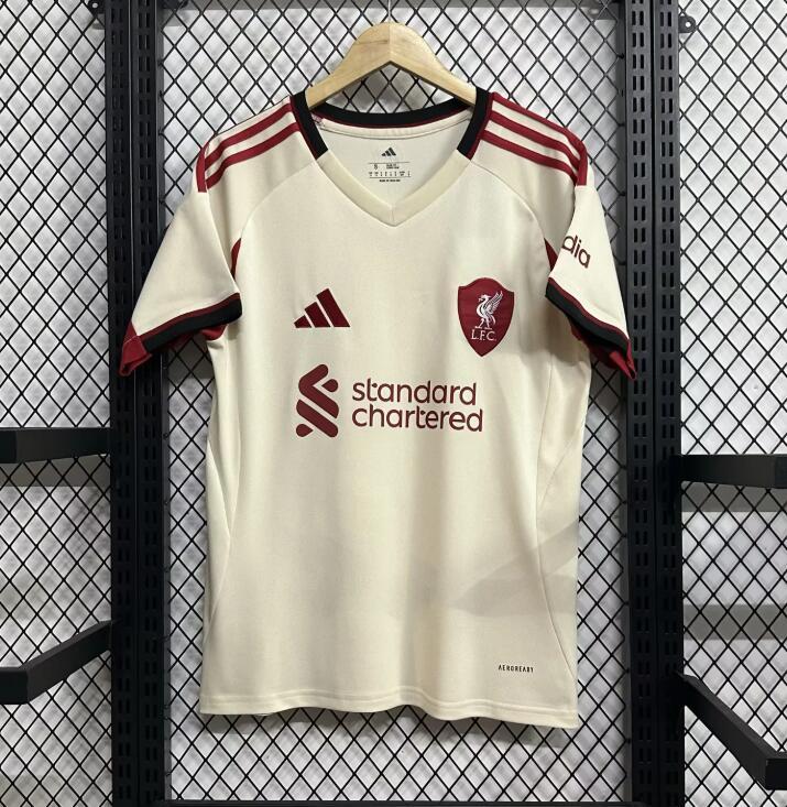 2025/26 Liverpool   Away Jersey fan version