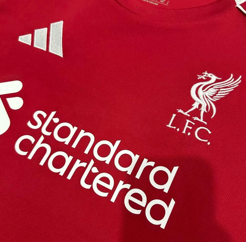 2025/26 Liverpool Home Jersey fan version