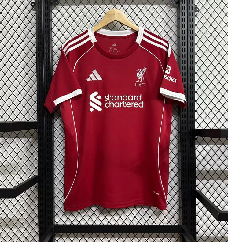 2025/26 Liverpool Home Jersey fan version