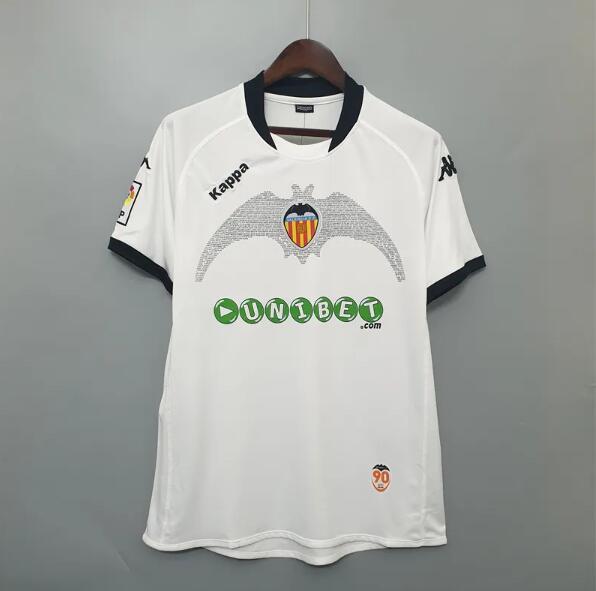 2009/10 Valencia Retro Jersey Home