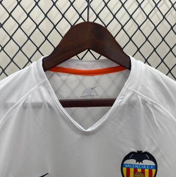 2006/07 Valencia Retro Jersey Home