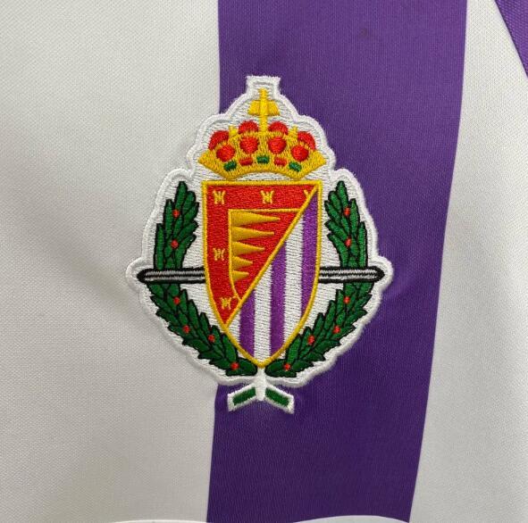 1984  Real Valladolid Home Retro Jersey