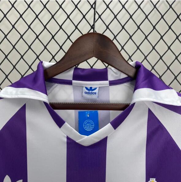 1984  Real Valladolid Home Retro Jersey