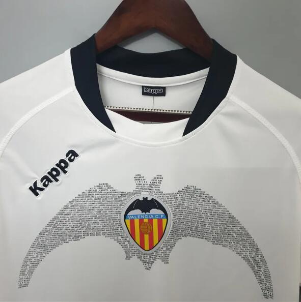 2009/10 Valencia Retro Jersey Home
