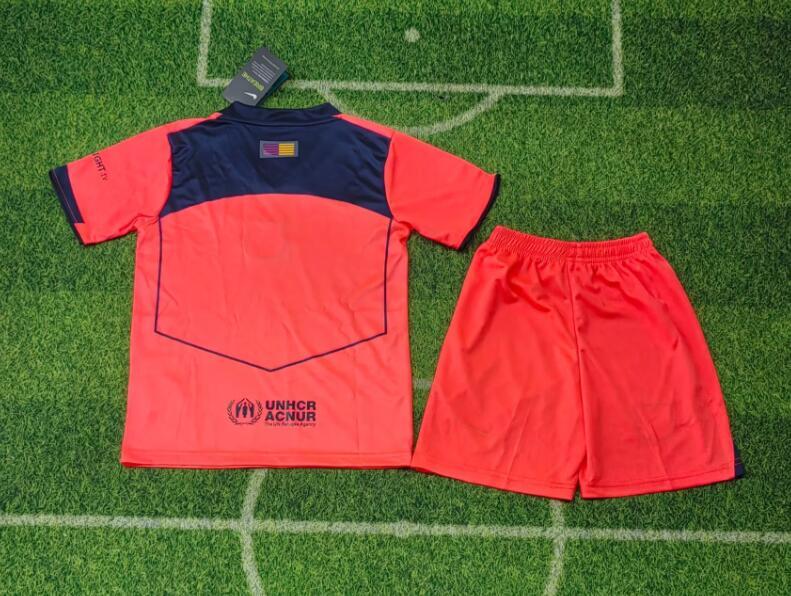 2025/26 Barcelona  3rd Kids kits soccer jersey