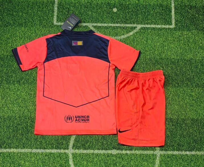 2025/26 Barcelona  3rd Kids kits soccer jersey