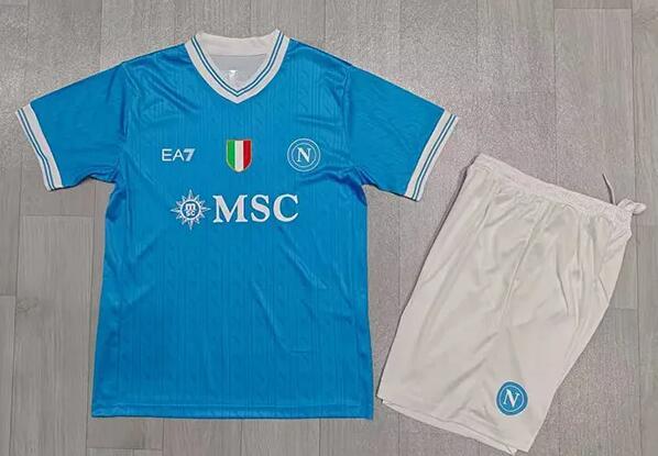 2025/26 Napoli Home Kids Jersey