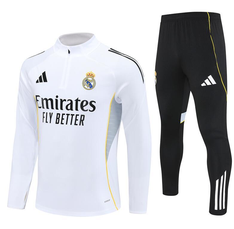 2025 2026  Real Madrid adult  kids  tracksuit jacket soccer jersey