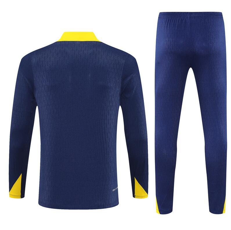2025 2026 Atletico Madrid  adult  kids  tracksuit  blue  color soccer jersey half zipper player version