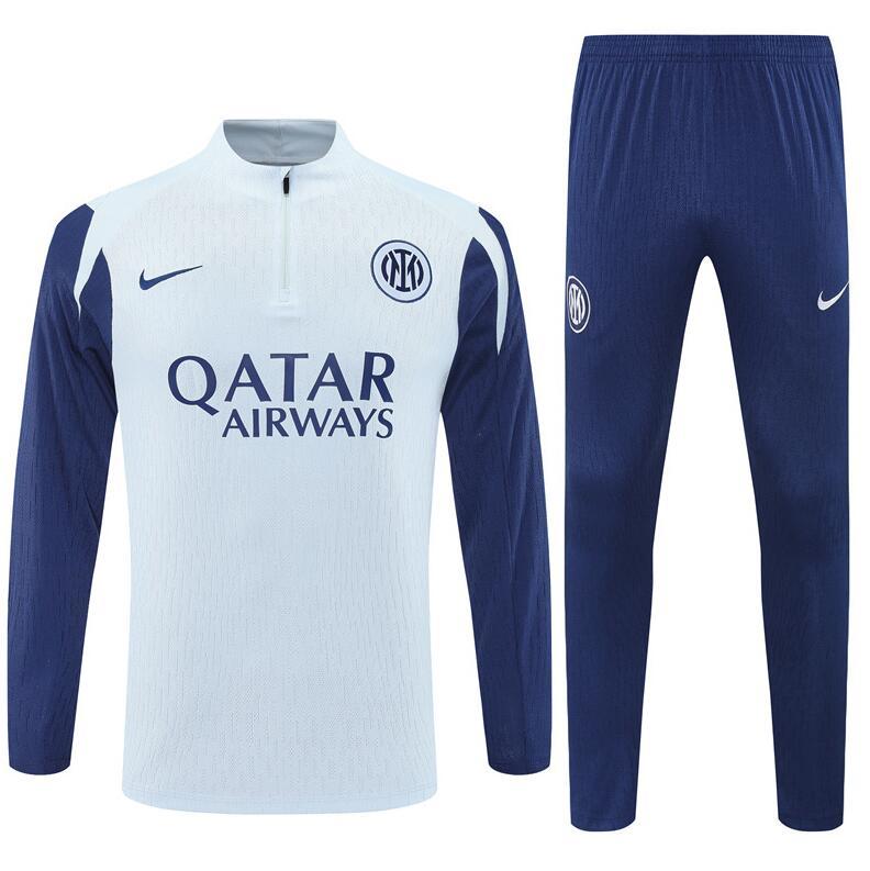 2025 2026  Inter Milan  Pale Grey color  adult  kids  tracksuit  kit  soccer jersey player version
