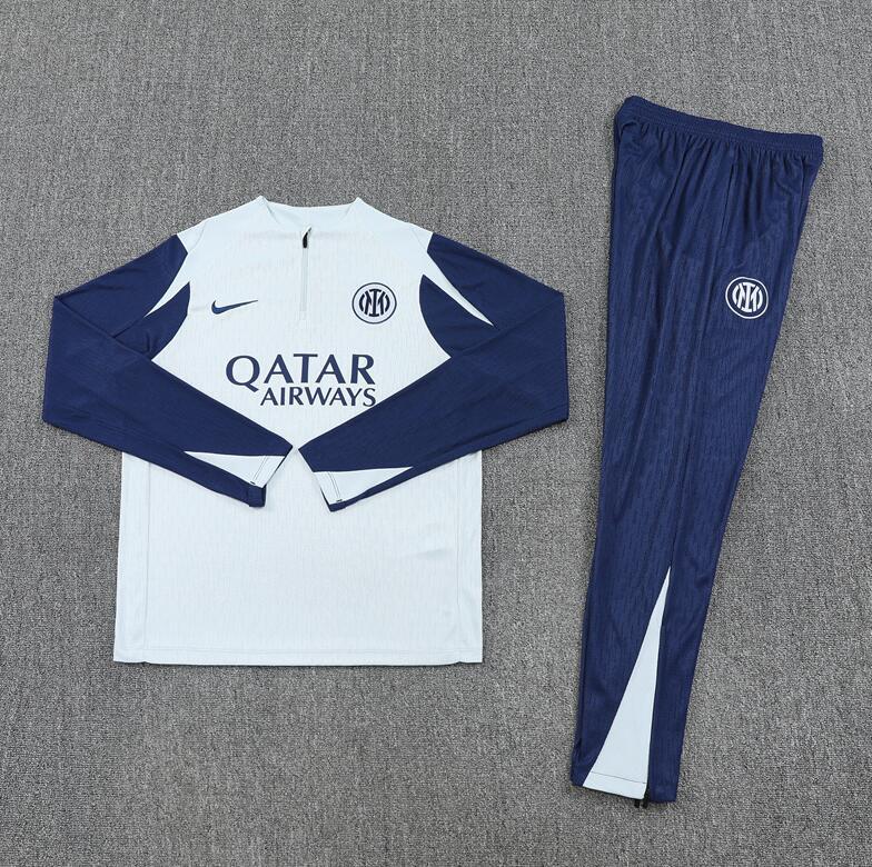 2025 2026  Inter Milan  Pale Grey color  adult  kids  tracksuit  kit  soccer jersey player version