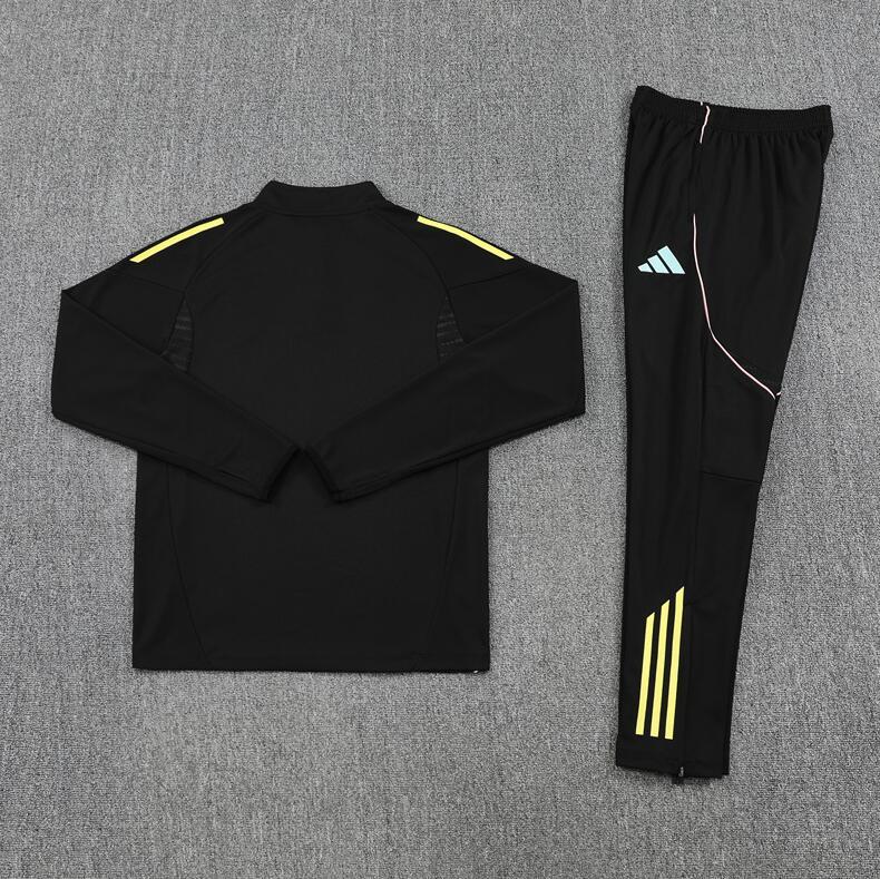 2025 2026  Juventus  Black color  adult  kids  tracksuit  kit  soccer jersey