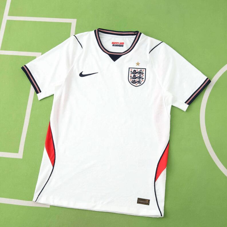 2026 World cup England home top thai best quality soccer Jersey Player version 001
