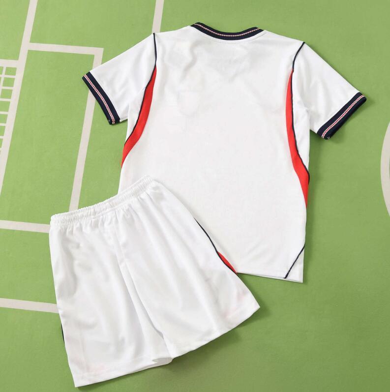 2026 World cup England  home top thai best quality soccer Jersey kids kits sets