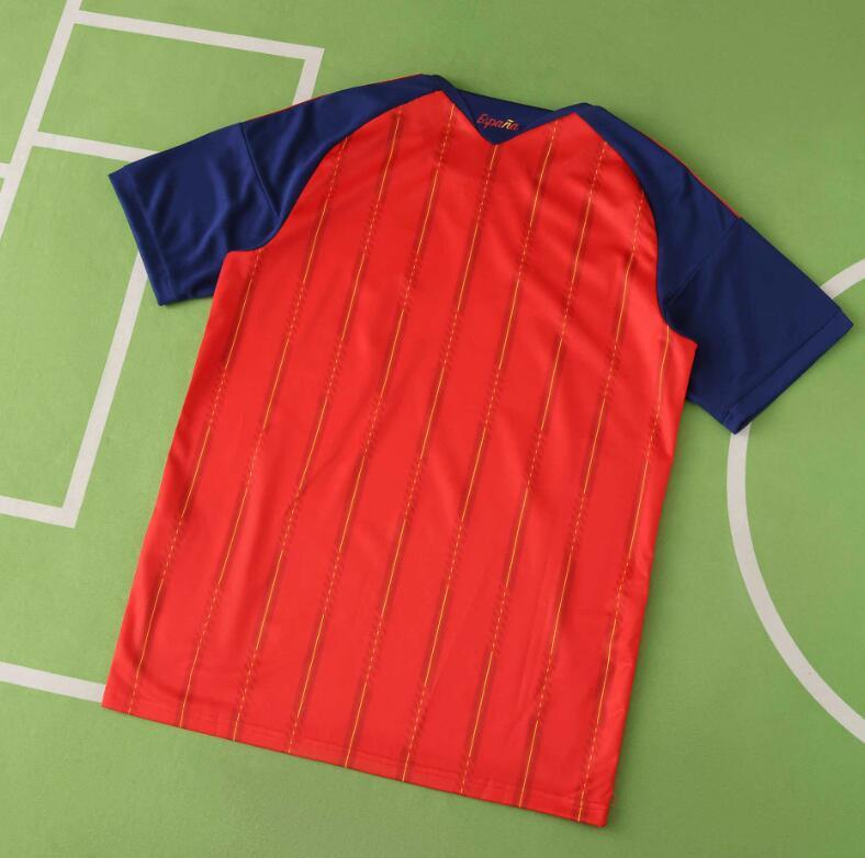2026 World cup Spain Home top thai best  quality soccer Jersey  fan version