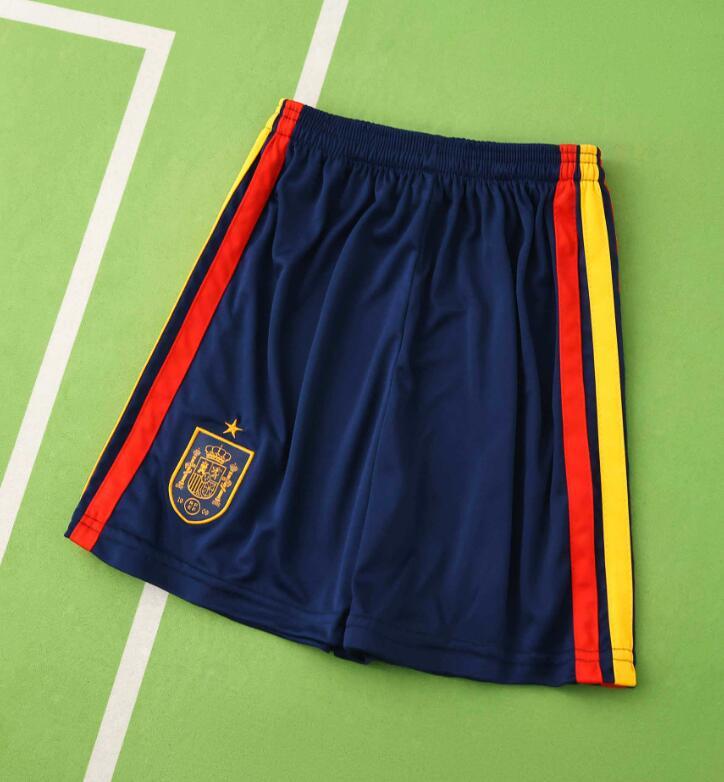 2026 World cup Spain Home top thai best quality soccer Jersey kids kits sets