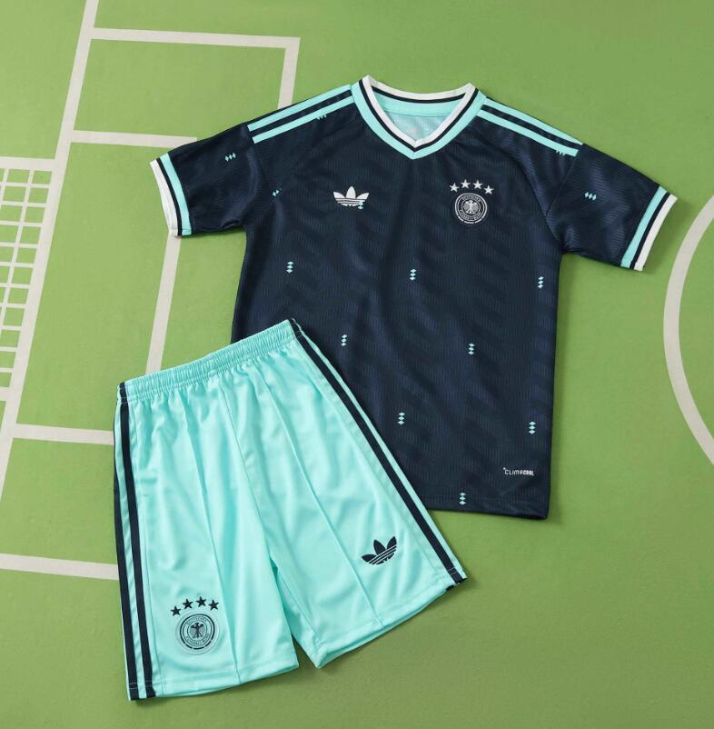 2026 World cup Germany Away top thai best quality soccer Jersey kids kits sets