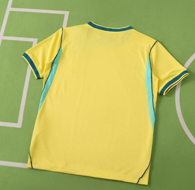 2026 World cup Brazil Home top thai best  quality soccer Jersey  fan version