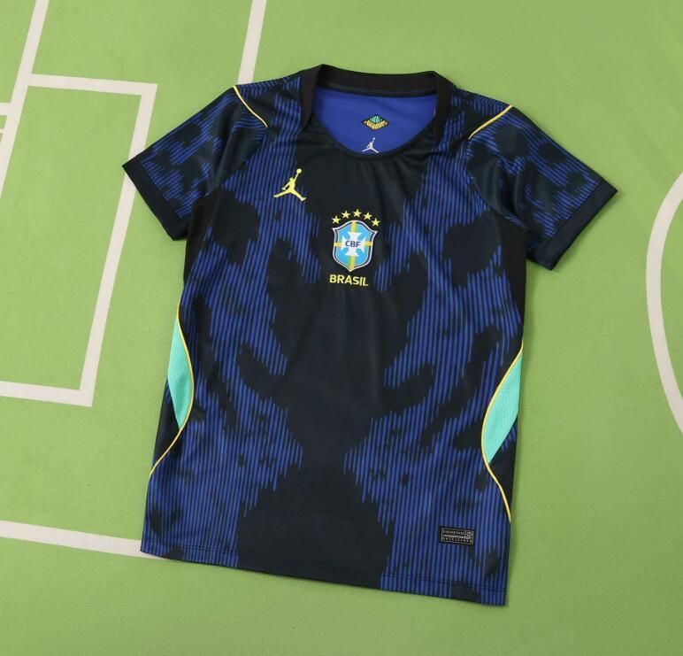 WOMEN 2026 World cup Brazil Away  White  top thai best  quality soccer Jersey  fan version