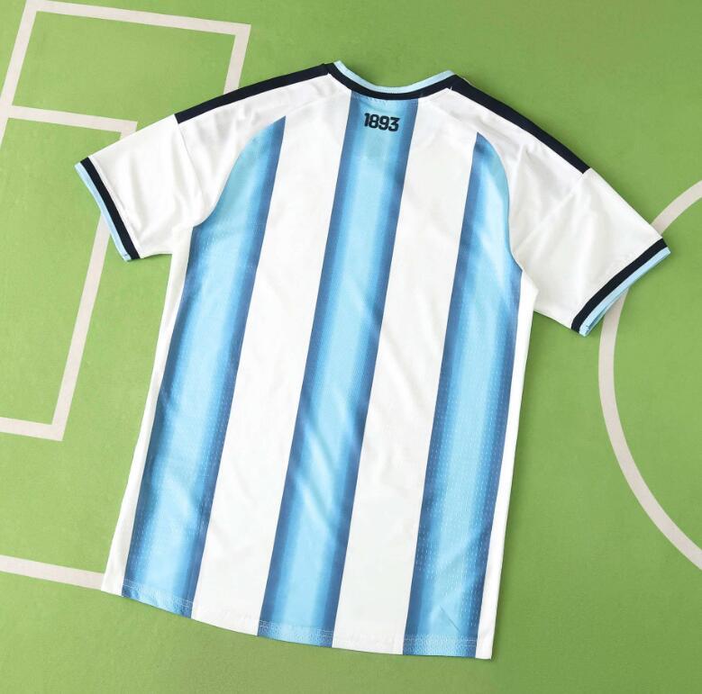 2026 World cup Argentina Home top thai best quality soccer Jersey Player version 001