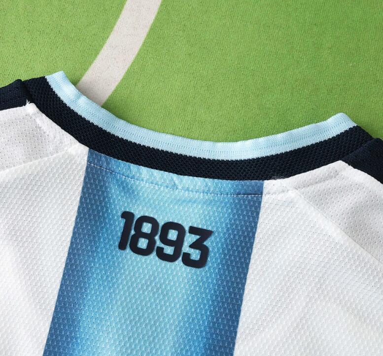 2026 World cup Argentina Home top thai best quality soccer Jersey Player version 001