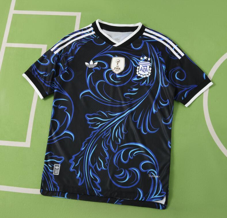 2026 World cup Argentina Away top thai best quality soccer Jersey Player version 001