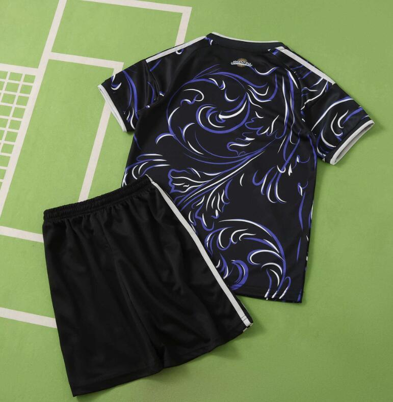 2026 World cup Argentina Away top thai best quality soccer Jersey kids kits sets