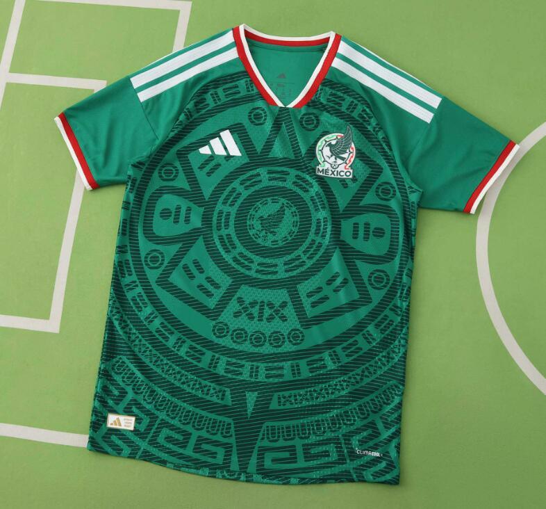 2026 World cup Mexico Home top thai best quality soccer Jersey Player version 002